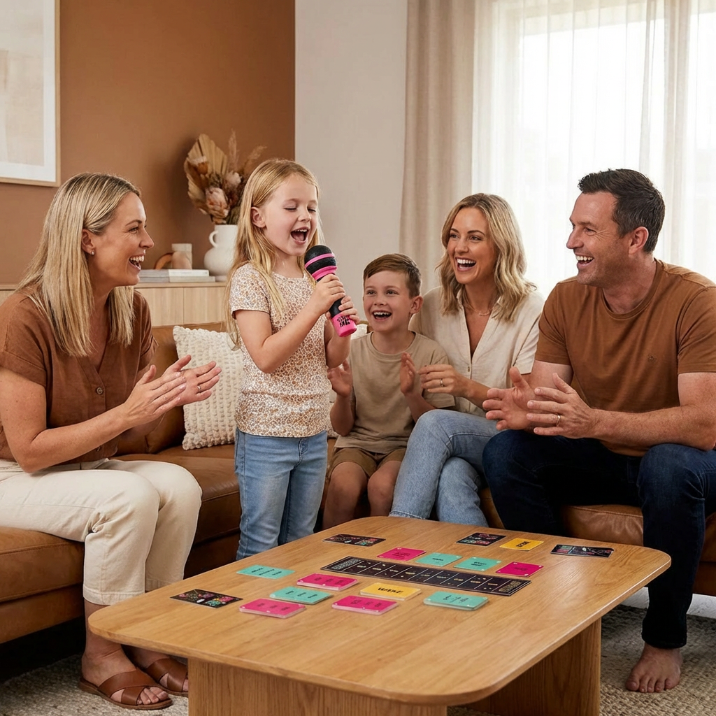 Karaoke Party Game with Microphone – Fun Family Game for Friends & Family