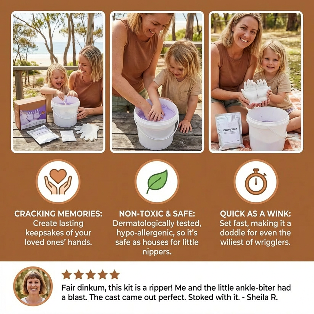 3D Hand Casting Kit for Families & Couples – Family Keepsake Set