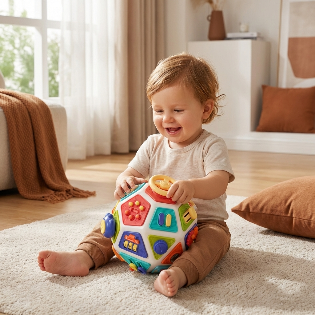 Montessori 22-in-1 Activity Cube for Toddlers – Motor Skills & Exploration Toy
