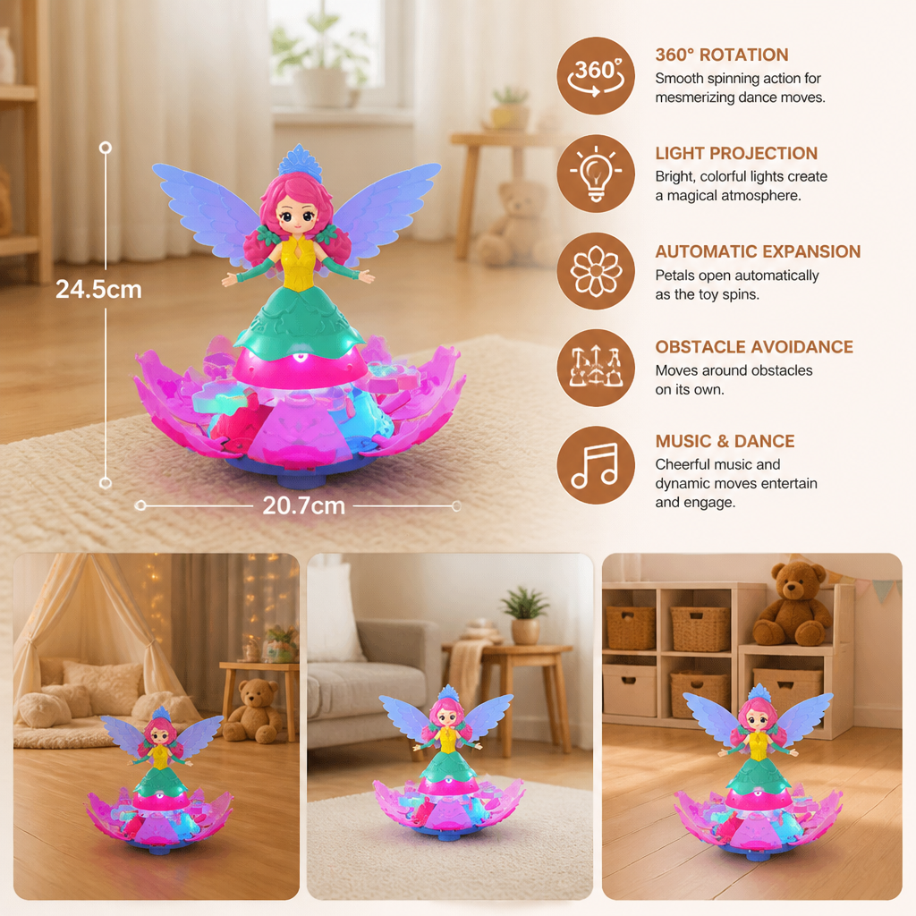Light Up Fairy Princess Dance Toy