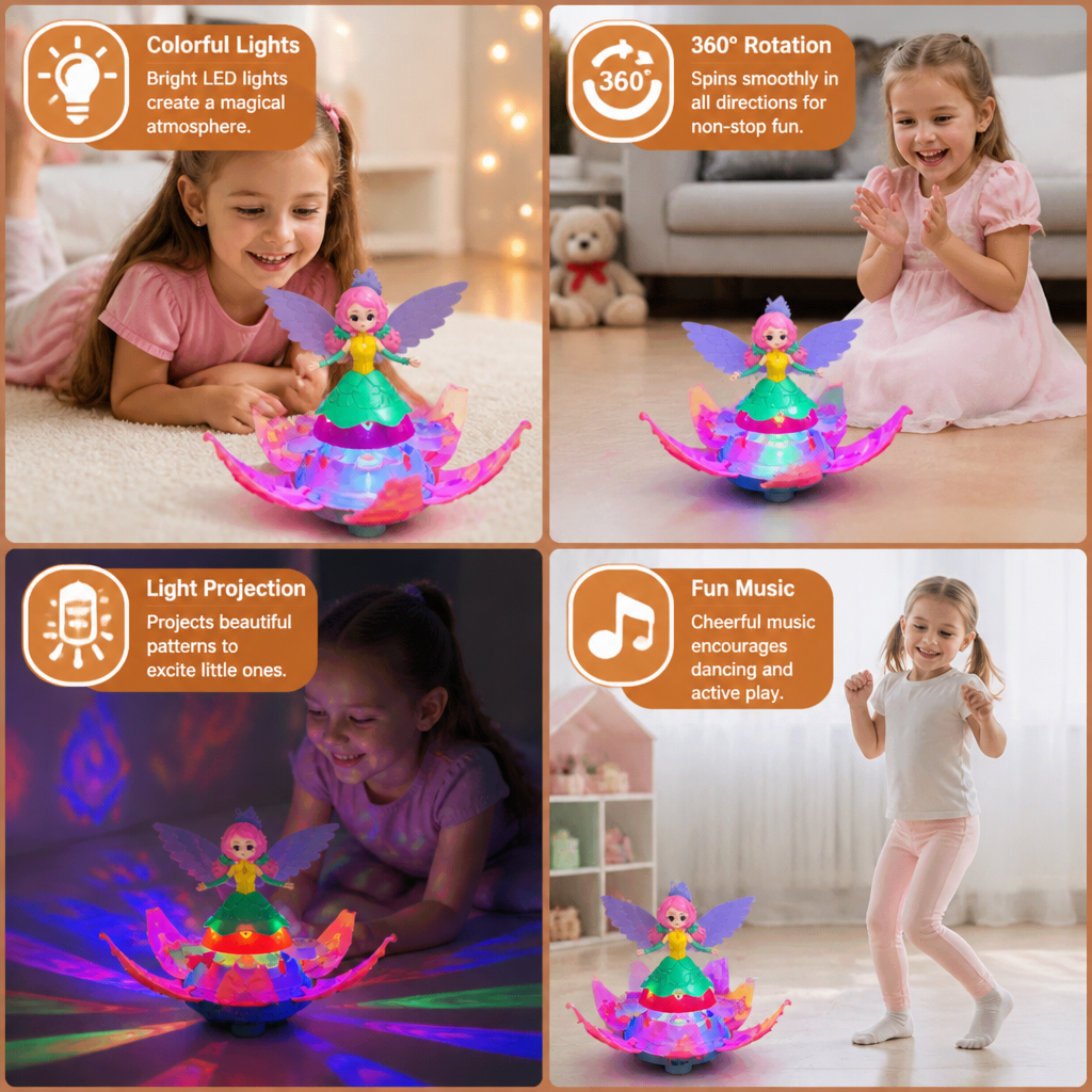 Light Up Fairy Princess Dance Toy