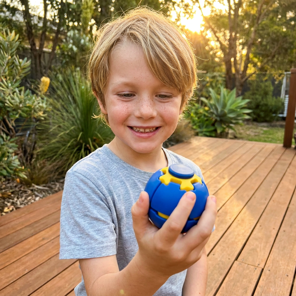 Rotating Decompression Fidget Ball