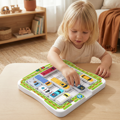 Logical Thinking – Car Parking Puzzle Toy for Kids