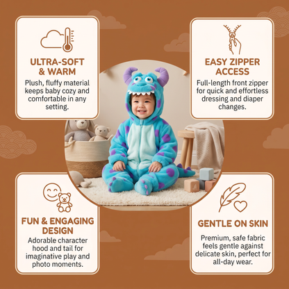 Cozy Fluffy Costume for Babies & Toddlers