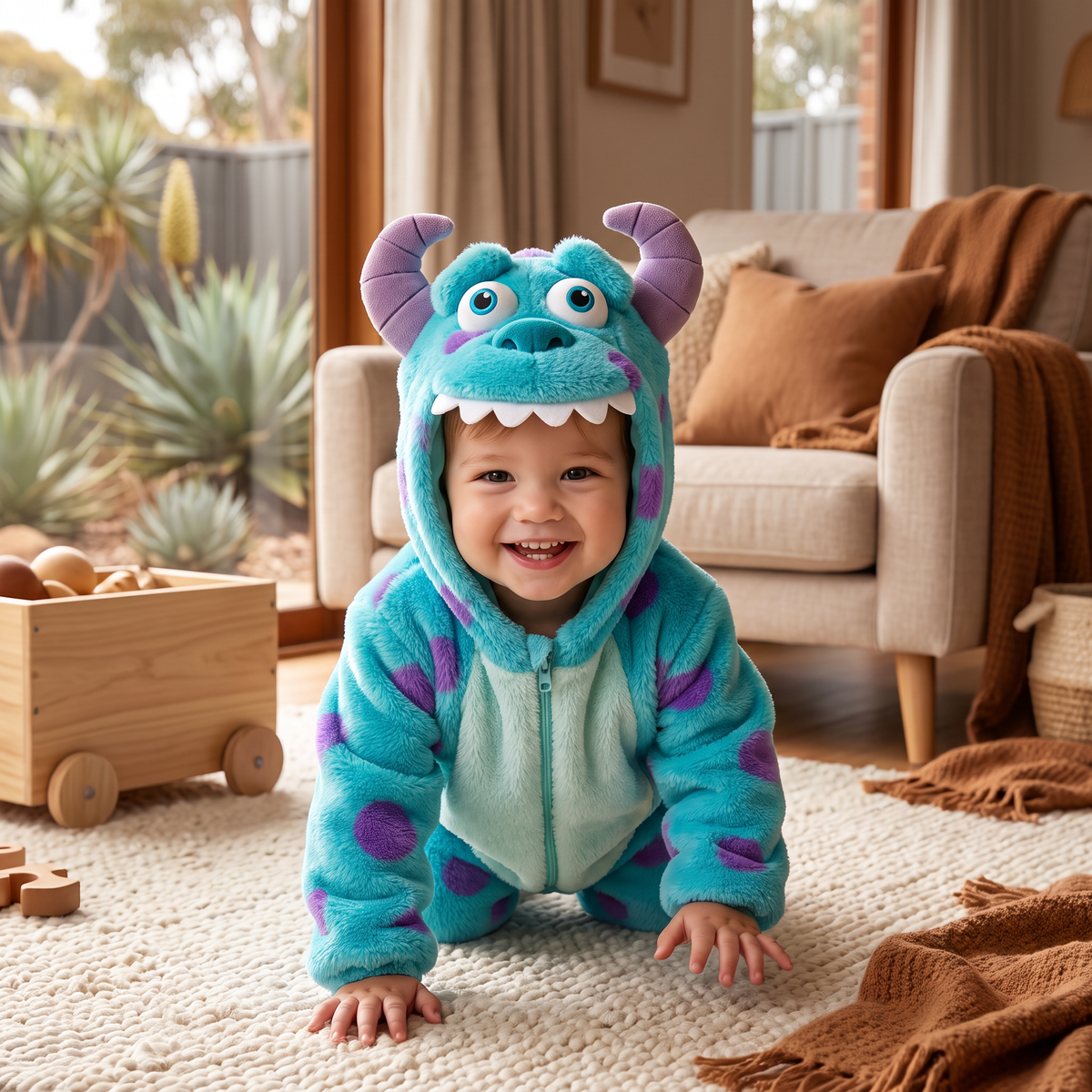 Cozy Fluffy Costume for Babies & Toddlers