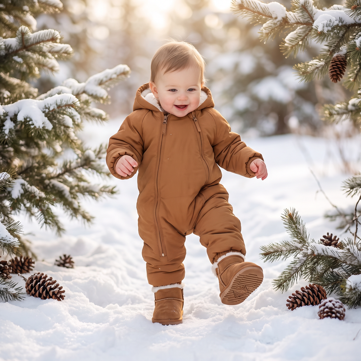 Cozy Waterproof Winter Boots with Non-Slip Soles