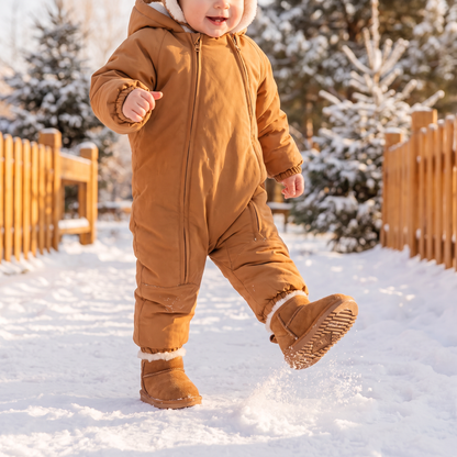 Cozy Waterproof Winter Boots with Non-Slip Soles