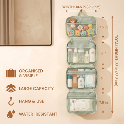 Family Travel Organizer Bag for Toys & Everyday Essentials