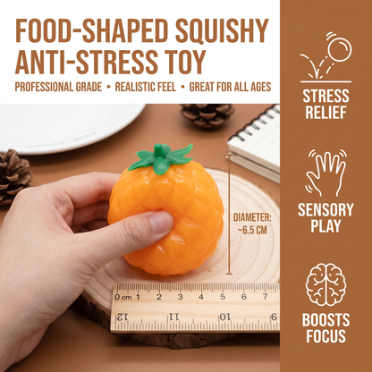 Food-Shaped Squishy Anti-Stress Toy