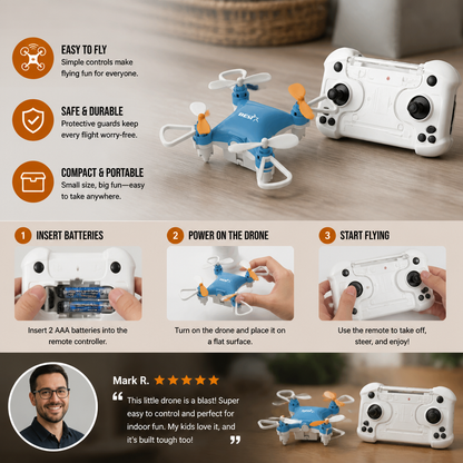 Mini Drone – RC Stunt Flyer for Kids