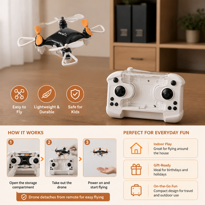 Mini Drone – RC Stunt Flyer for Kids
