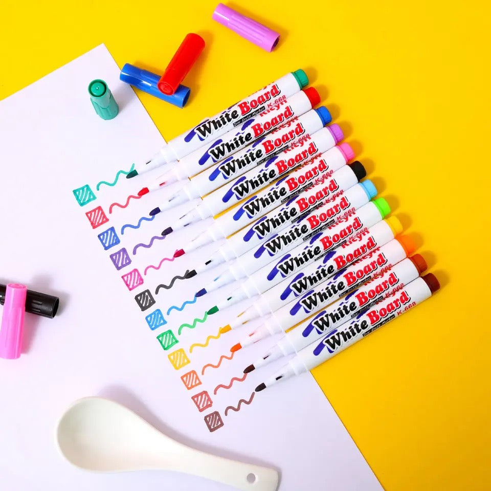 Magic Pens for Floating Drawings (12 Pieces)