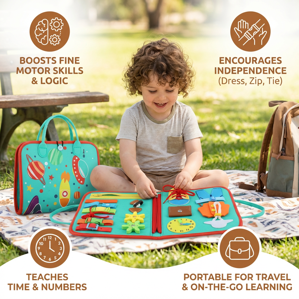 Montessori Play & Learn Book