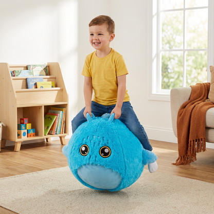 Inflatable Plush Hopping Animal for Kids – Bouncy Fun Toy