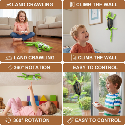 Remote Control Wall Climbing Spider/Gecko – RC Climbing Toy for Walls & Ceilings