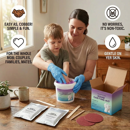 3D Hand Casting Kit for Families & Couples – Family Keepsake Set