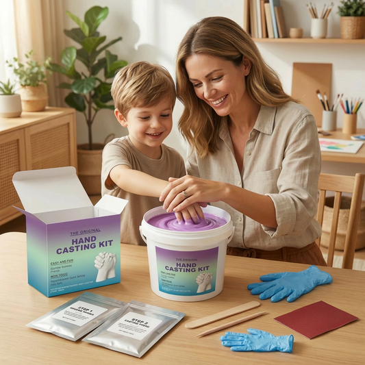 3D Hand Casting Kit for Families & Couples – Family Keepsake Set