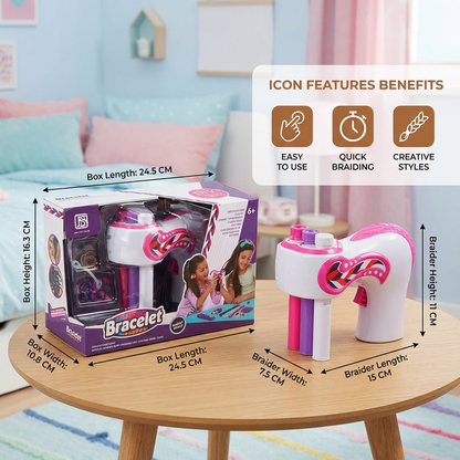 Automatic Hair Braiding Machine for Kids – Easy DIY Hair Styler Tool