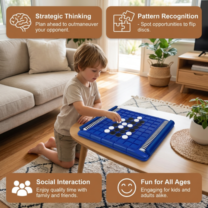 Flip Strategy Game – Interactive Family Logic Game for Kids