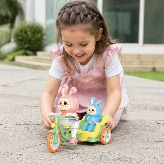 Electric Animal Tricycle – Interactive Ride-On Toy with Music & Light for Kids