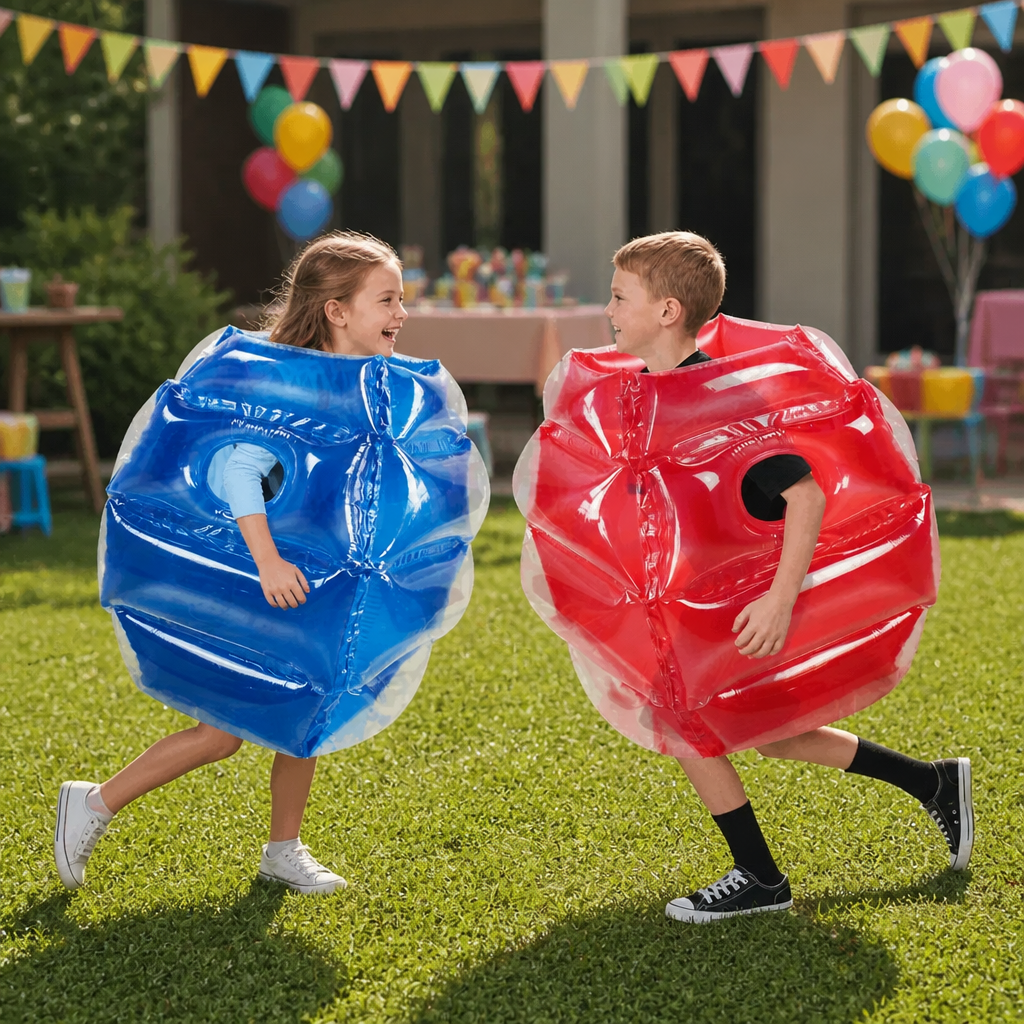 Inflatable Bumper Ball Suit for Kids – 2 Player Outdoor Collision Game