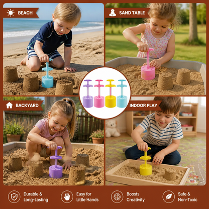 Honeycomb Sand Castle Maker – Sand Mold for Kids