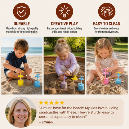 Honeycomb Sand Castle Maker – Sand Mold for Kids