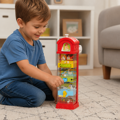 Interactive Farm Ball Run Toy for Fine Motor & Problem-Solving Skills