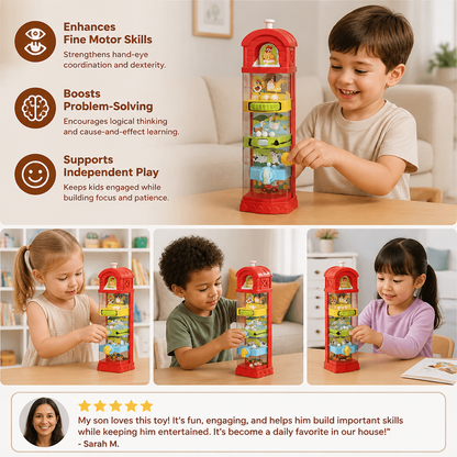 Interactive Farm Ball Run Toy for Fine Motor & Problem-Solving Skills
