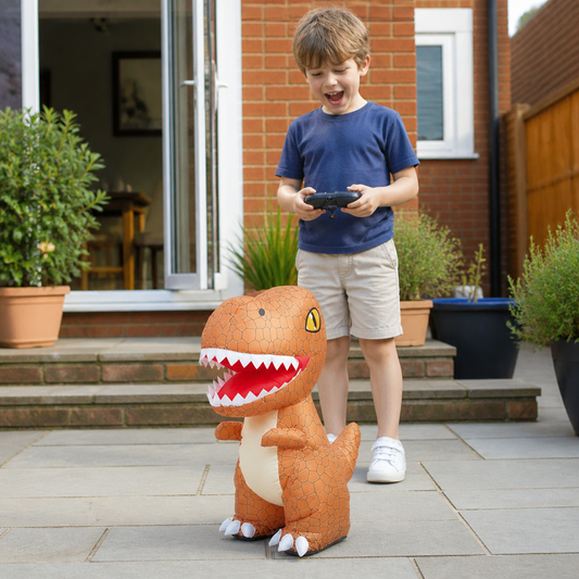 Remote Control Inflatable T-Rex Dinosaur Toy