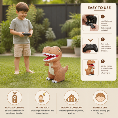 Remote Control Inflatable T-Rex Dinosaur Toy
