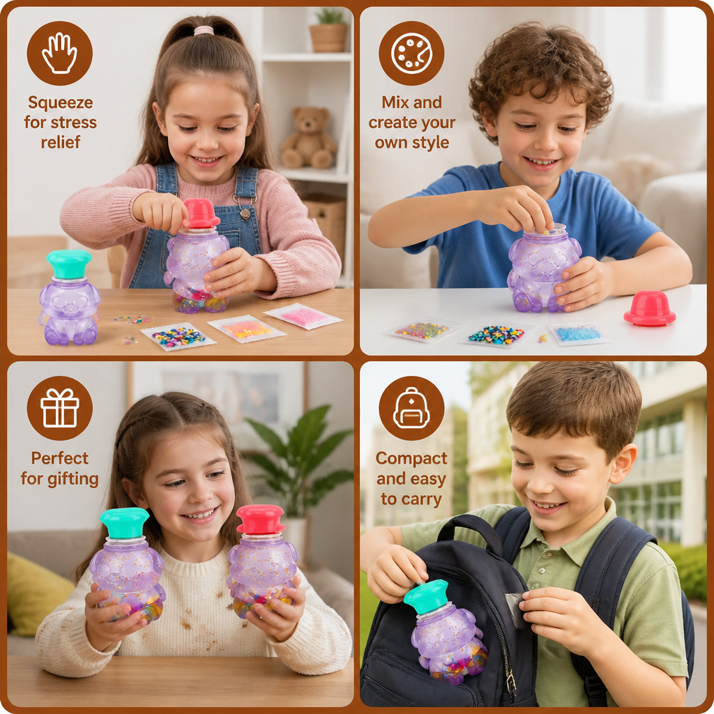 DIY Creative Stress Relief Squishy Maker Kit