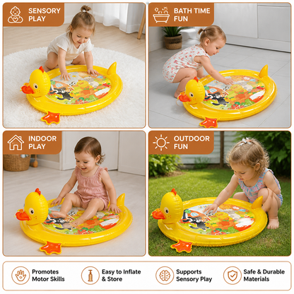 2-in-1 Duck Water Play Mat