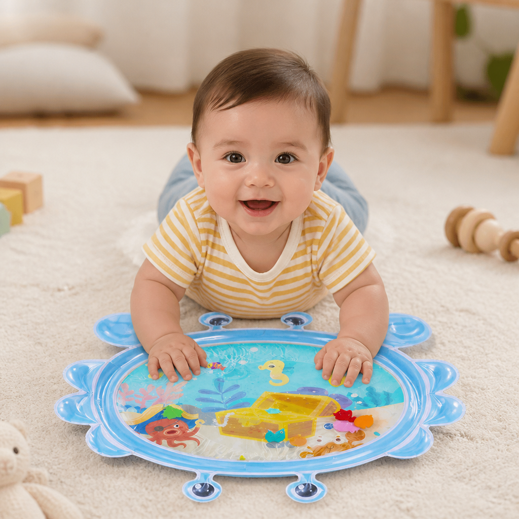 2in1 Interactive Tummy Time Toy & Play Mat
