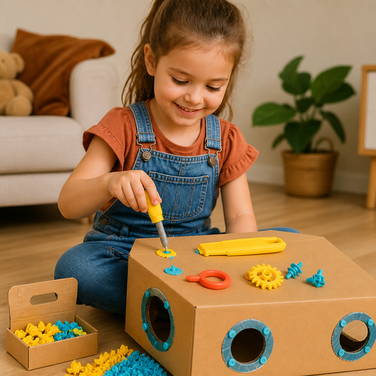 Kids Cardboard Construction Tool Kit