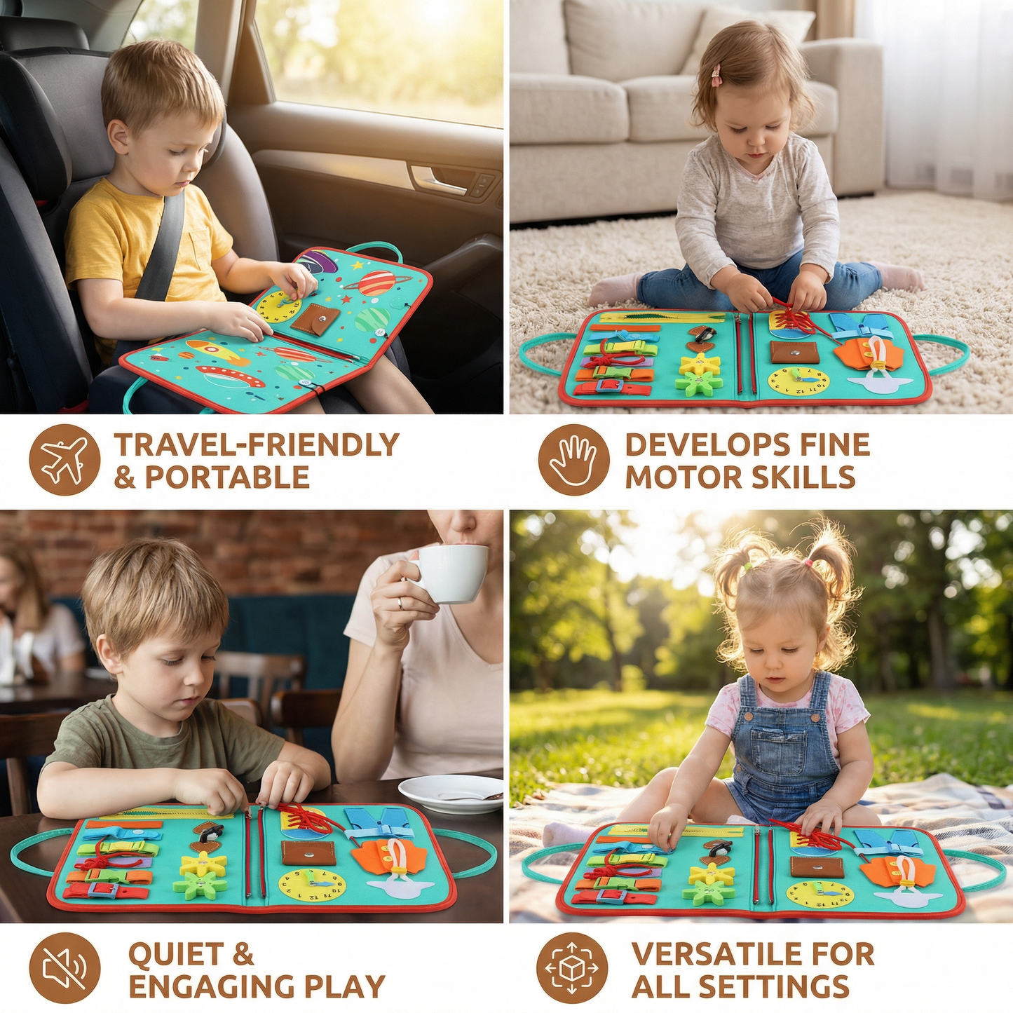 Montessori Play & Learn Book