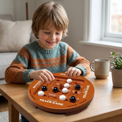 Rotating Logic Strategy Game – 4-in-a-Row Family Brain Teaser