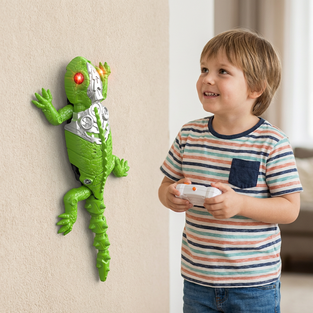 Remote Control Wall Climbing Spider/Gecko – RC Climbing Toy for Walls & Ceilings