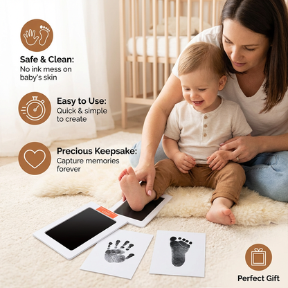 Baby Hand & Footprint Kit – Keepsake Set for Toddlers