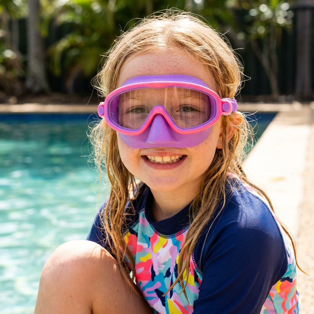 Practical Swimming Goggles for Kids – Anti-Fog, Secure Fit & Comfortable Wear
