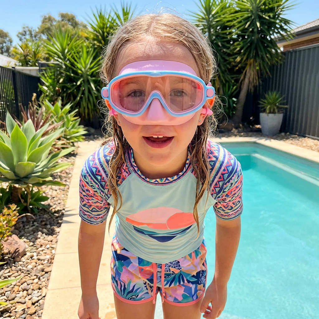 Practical Swimming Goggles for Kids – Anti-Fog, Secure Fit & Comfortable Wear
