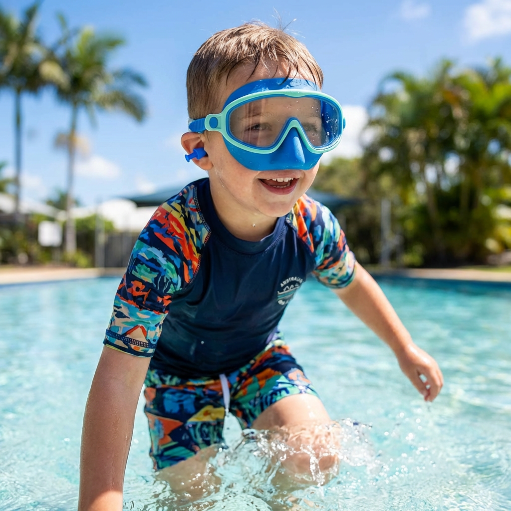 Practical Swimming Goggles for Kids – Anti-Fog, Secure Fit & Comfortable Wear