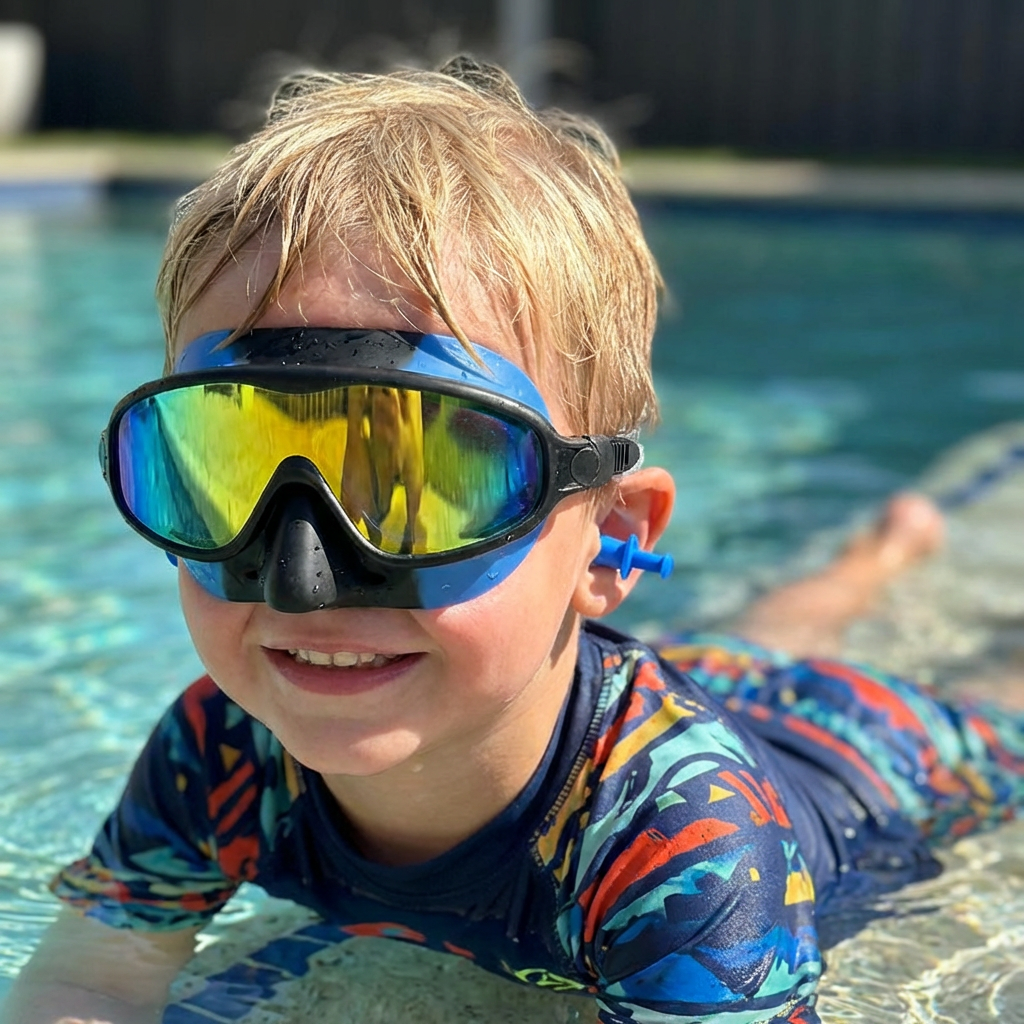 Practical Swimming Goggles for Kids – Anti-Fog, Secure Fit & Comfortable Wear