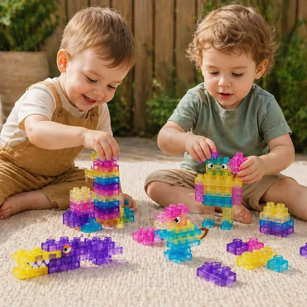 Sensory Soft Building Blocks for Kids – Soft, Squeezable Learning Blocks for Play & Fun