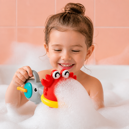 Cute Bubble Bath Toy for Kids – Automatic Foam Maker for Water & Bath Fun