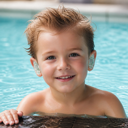 Waterproof ear protection film for children