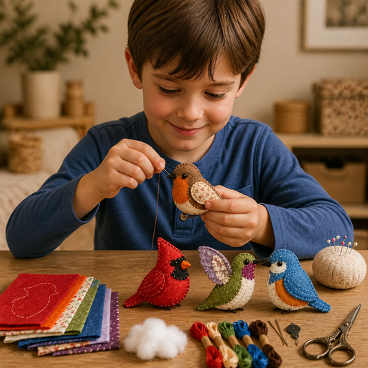 DIY Plush Sewing Kit – Make Your Own Cute Character
