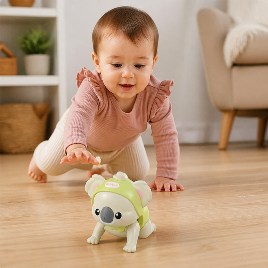 Interactive Crawling Baby Toy with Music & Voice Recording