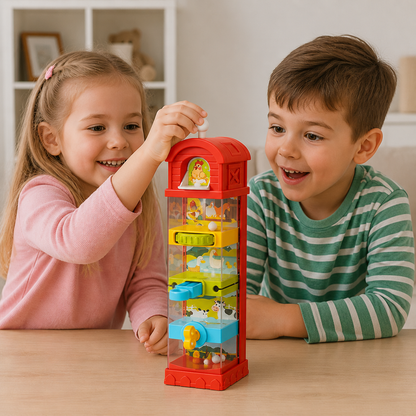 Interactive Farm Ball Run Toy for Fine Motor & Problem-Solving Skills