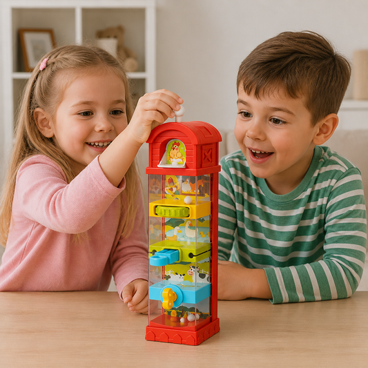 Interactive Farm Ball Run Toy for Fine Motor & Problem-Solving Skills
